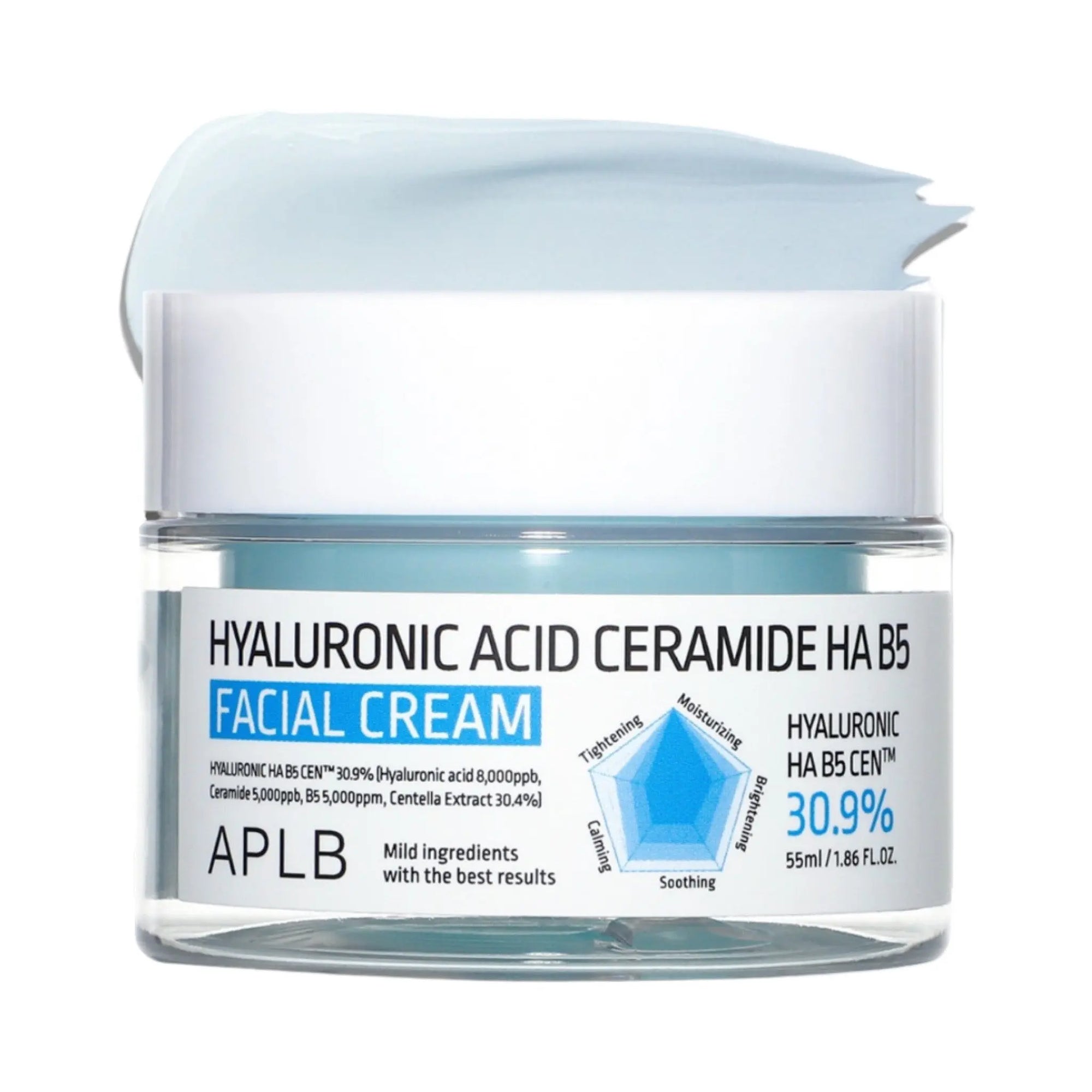 APLB - Hyaluronic Acid Ceramide HA B5 Facial Cream 55mL APLB