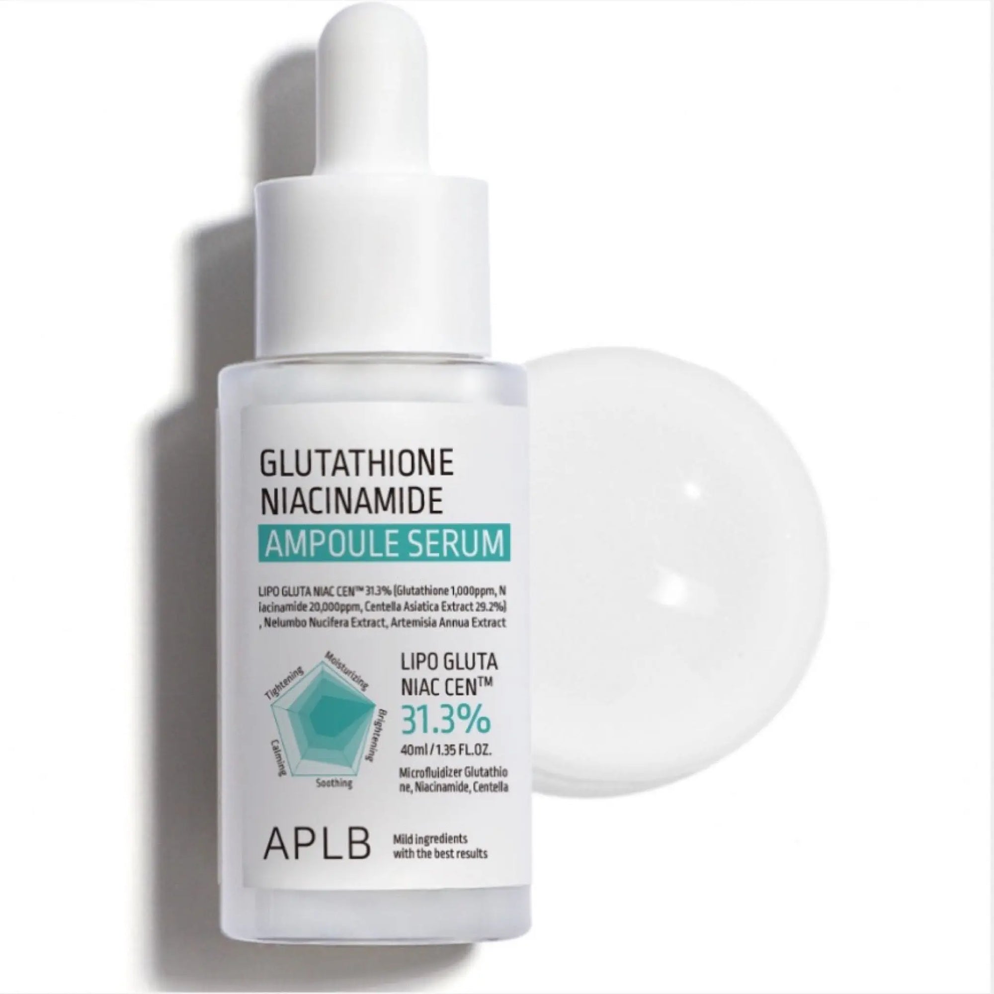 APLB - Glutathione Niacinamide Ampoule Serum 40mL APLB