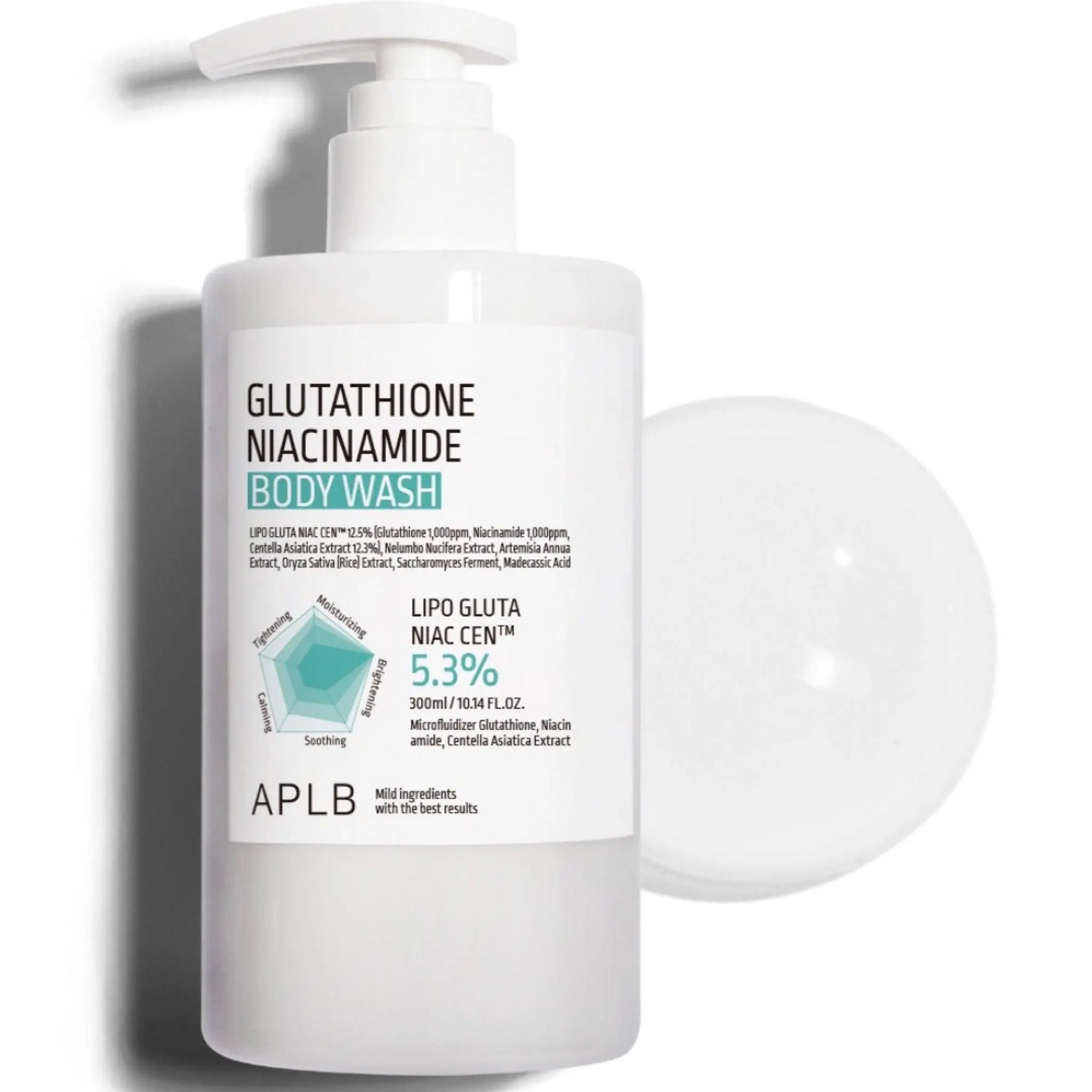 APLB - Glutathione Niacinamide Body Wash 300mL APLB