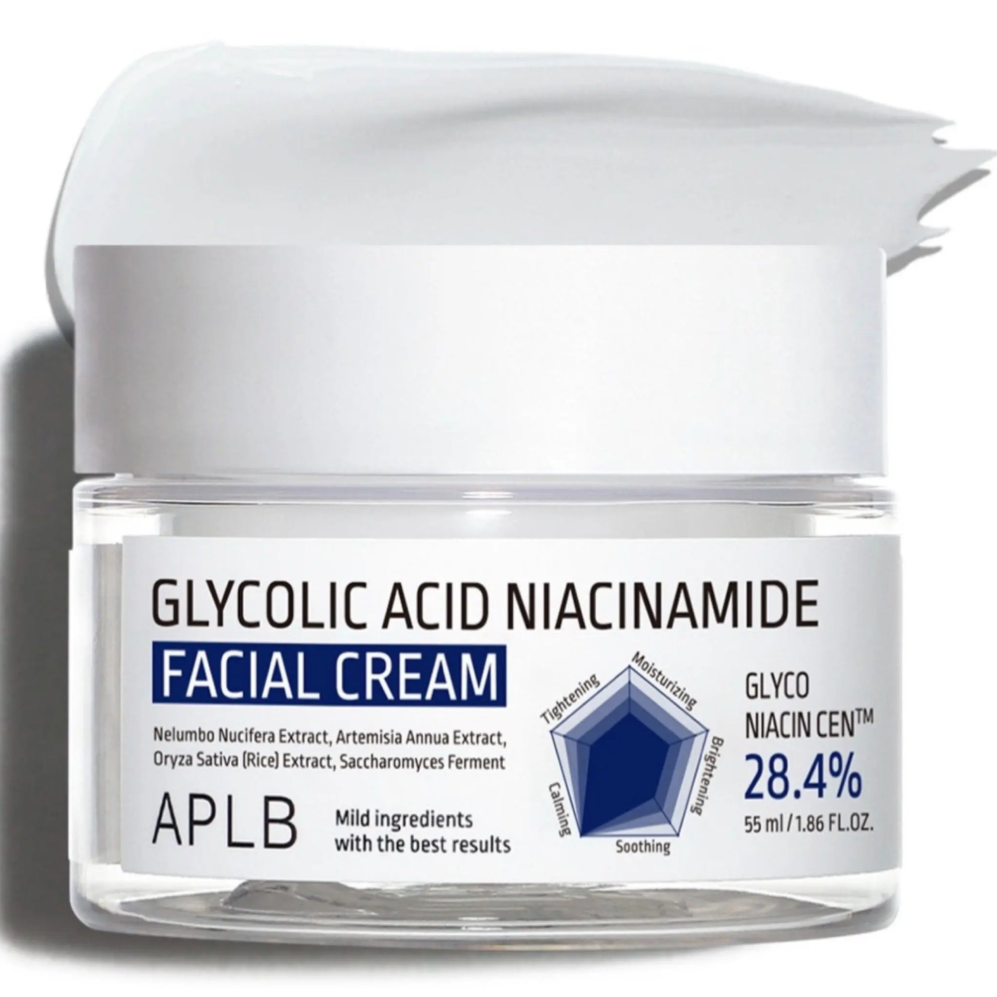 APLB - Glycolic Acid Niacinamide Facial Cream 55mL APLB