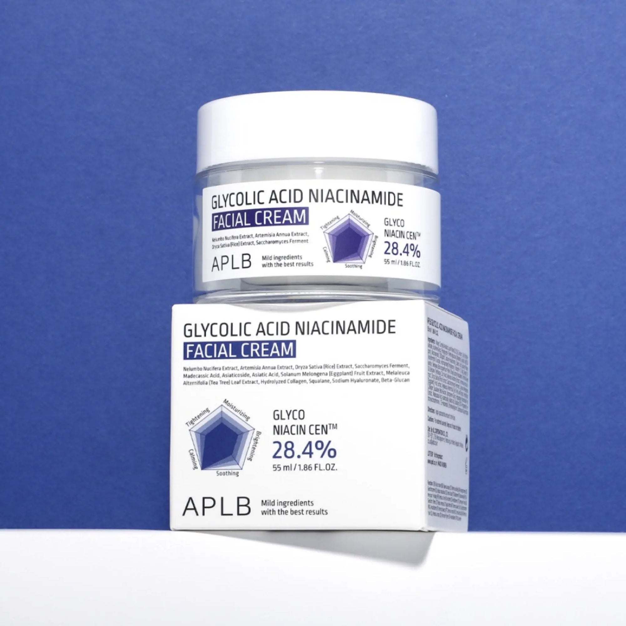 APLB - Glycolic Acid Niacinamide Facial Cream 55mL APLB