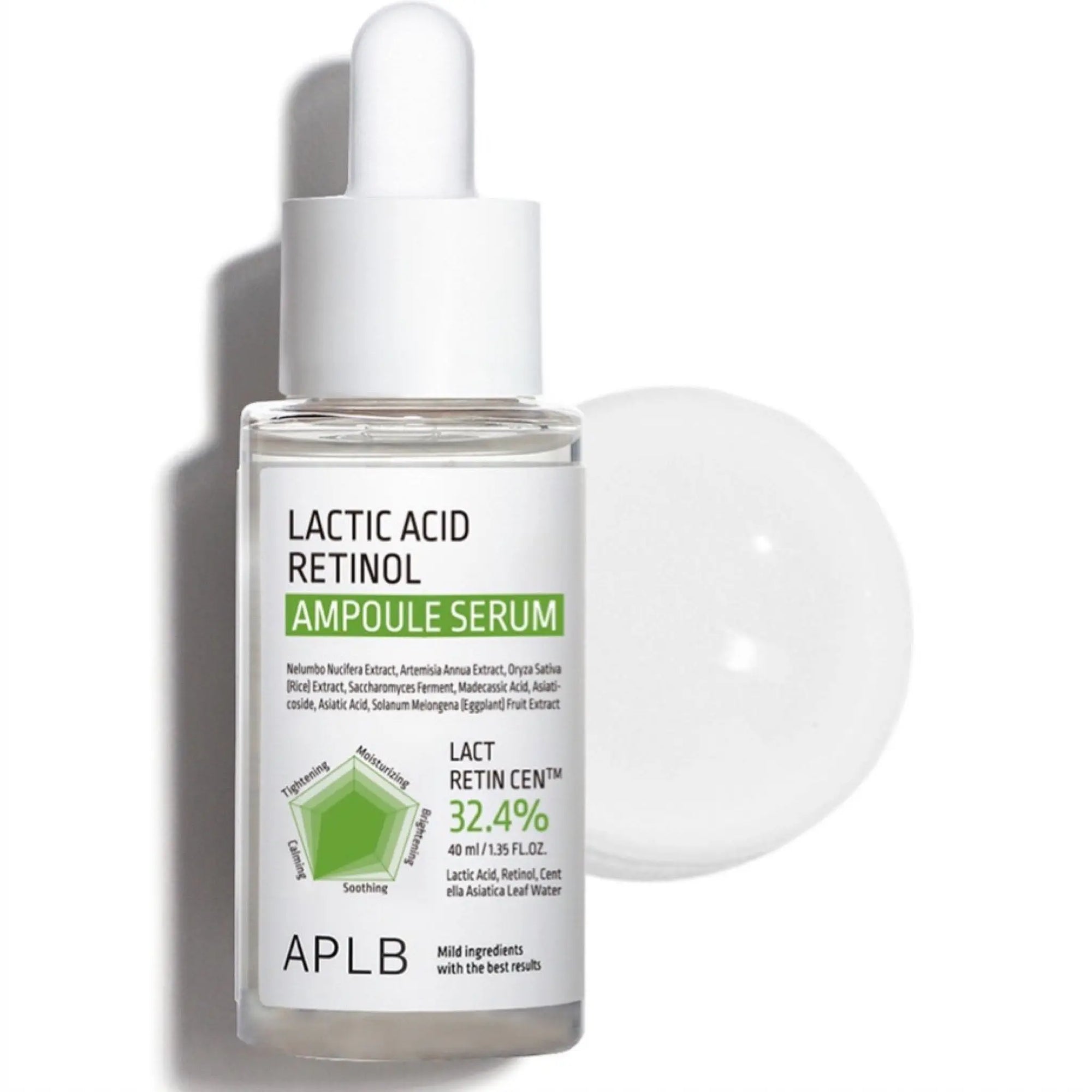 APLB - Lactic Acid Retinol Ampoule Serum 40mL APLB