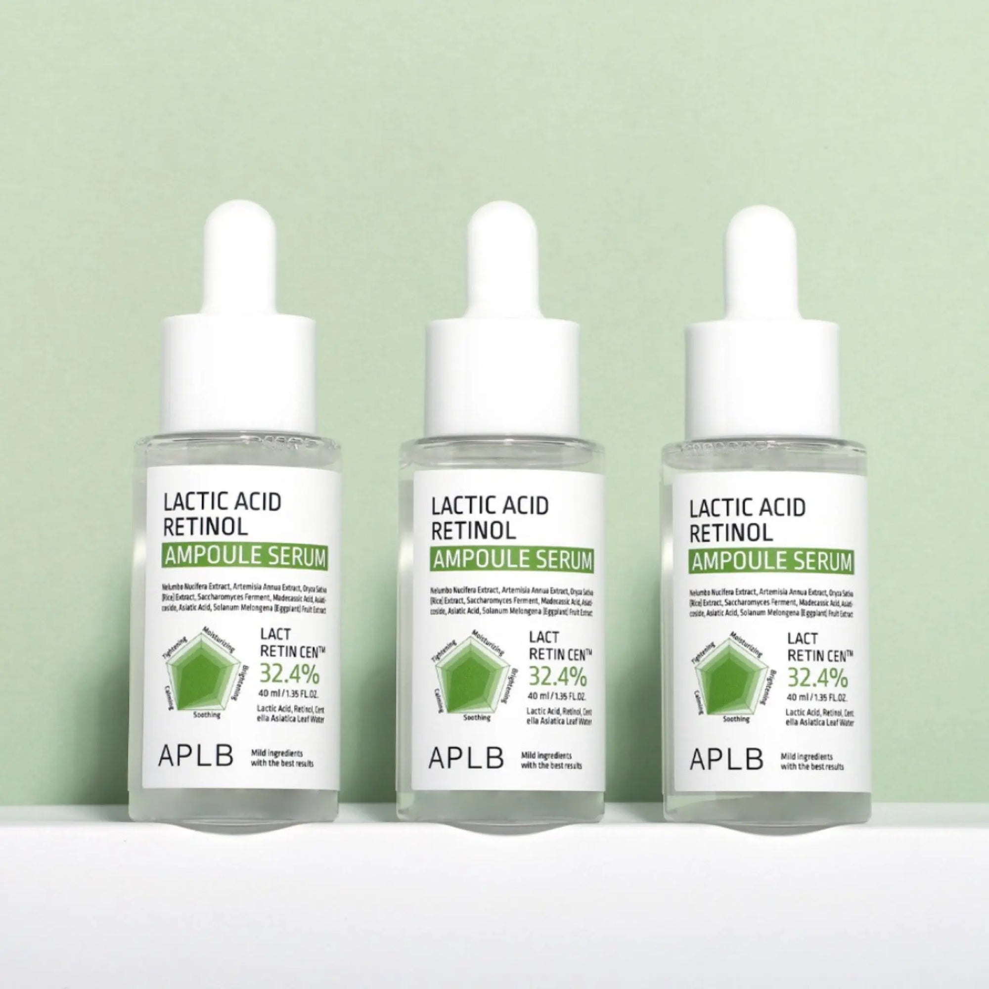 APLB - Lactic Acid Retinol Ampoule Serum 40mL APLB