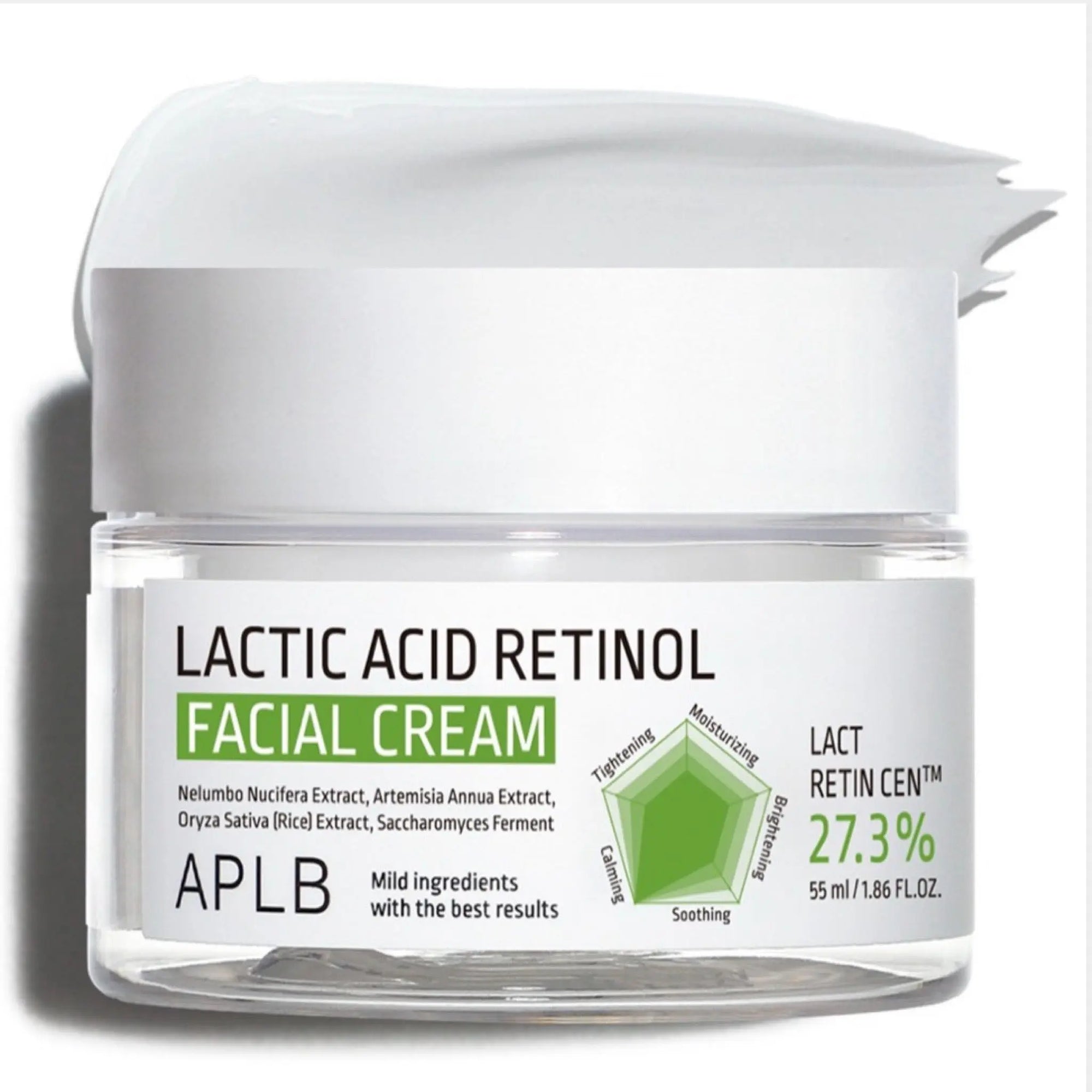 APLB - Lactic Acid Retinol Facial Cream 55mL APLB