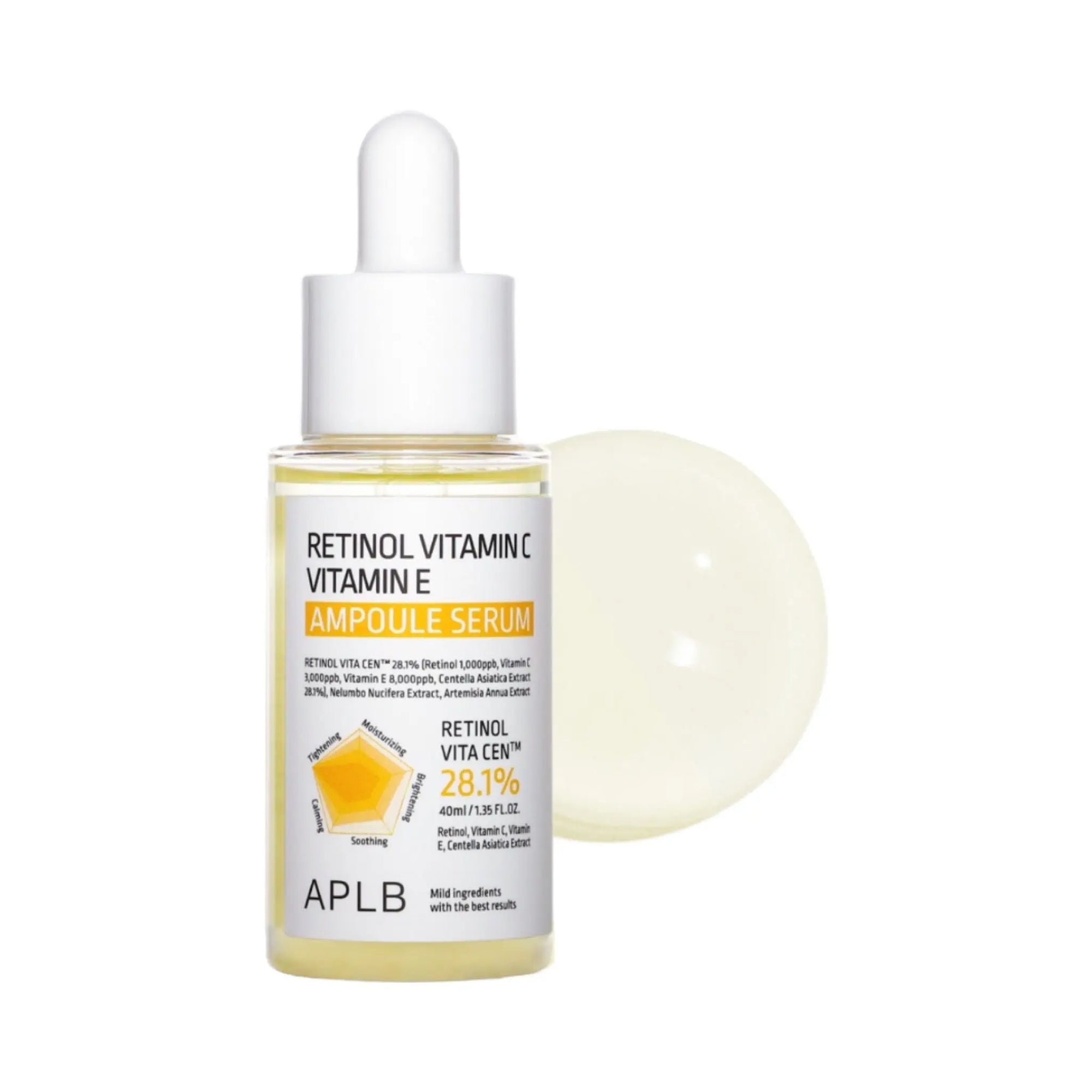 APLB - Retinol Vitamin C Vitamin E Ampoule Serum 40mL APLB