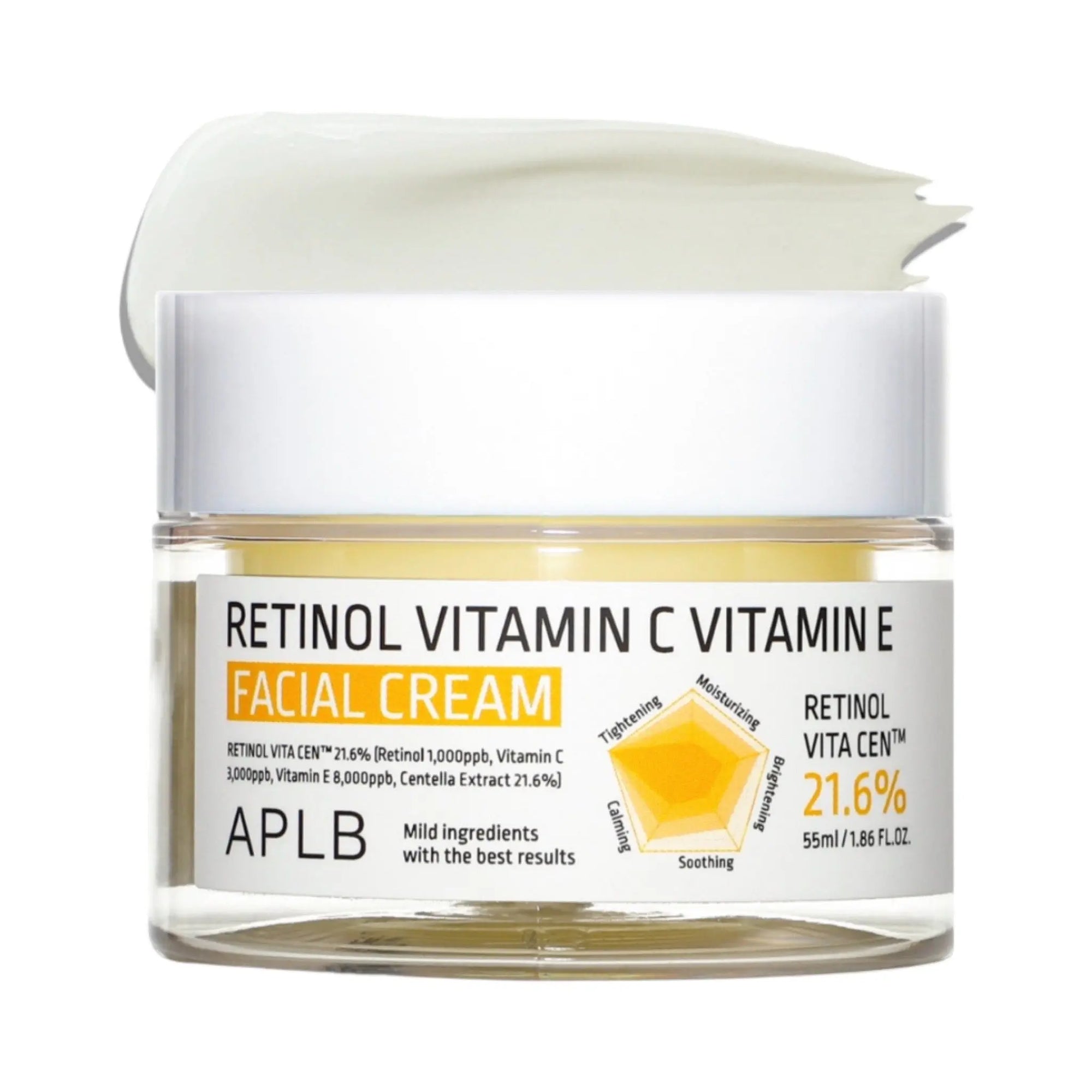 APLB - Retinol Vitamin C Vitamin E Facial Cream 55mL APLB