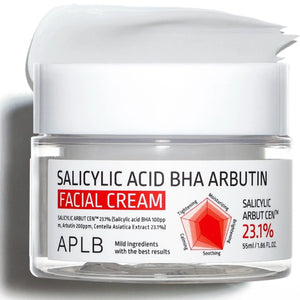 APLB - Salicylic Acid BHA Arbutin Facial Cream 55mL APLB