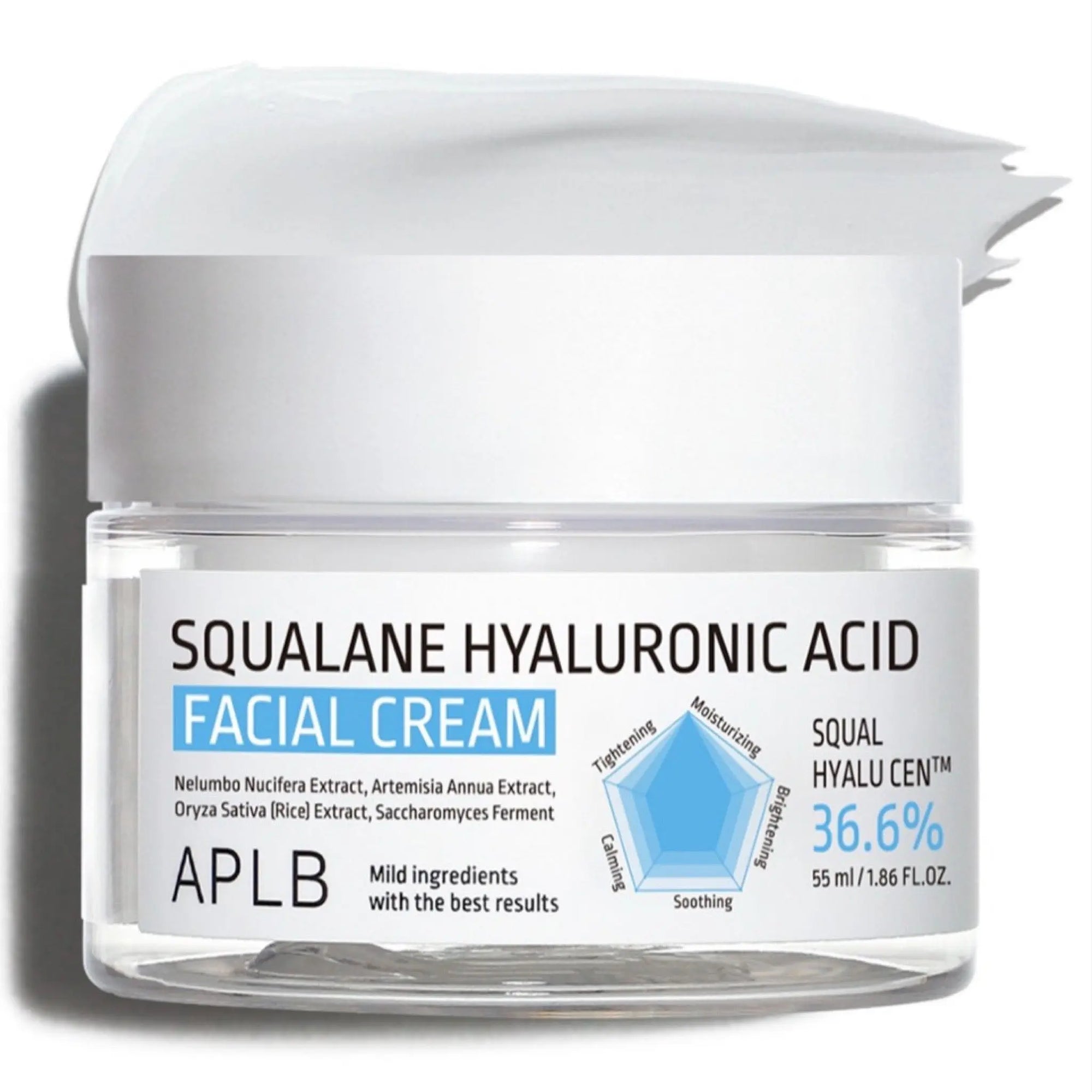 APLB - Squalane Hyaluronic Acid Facial Cream 55mL APLB