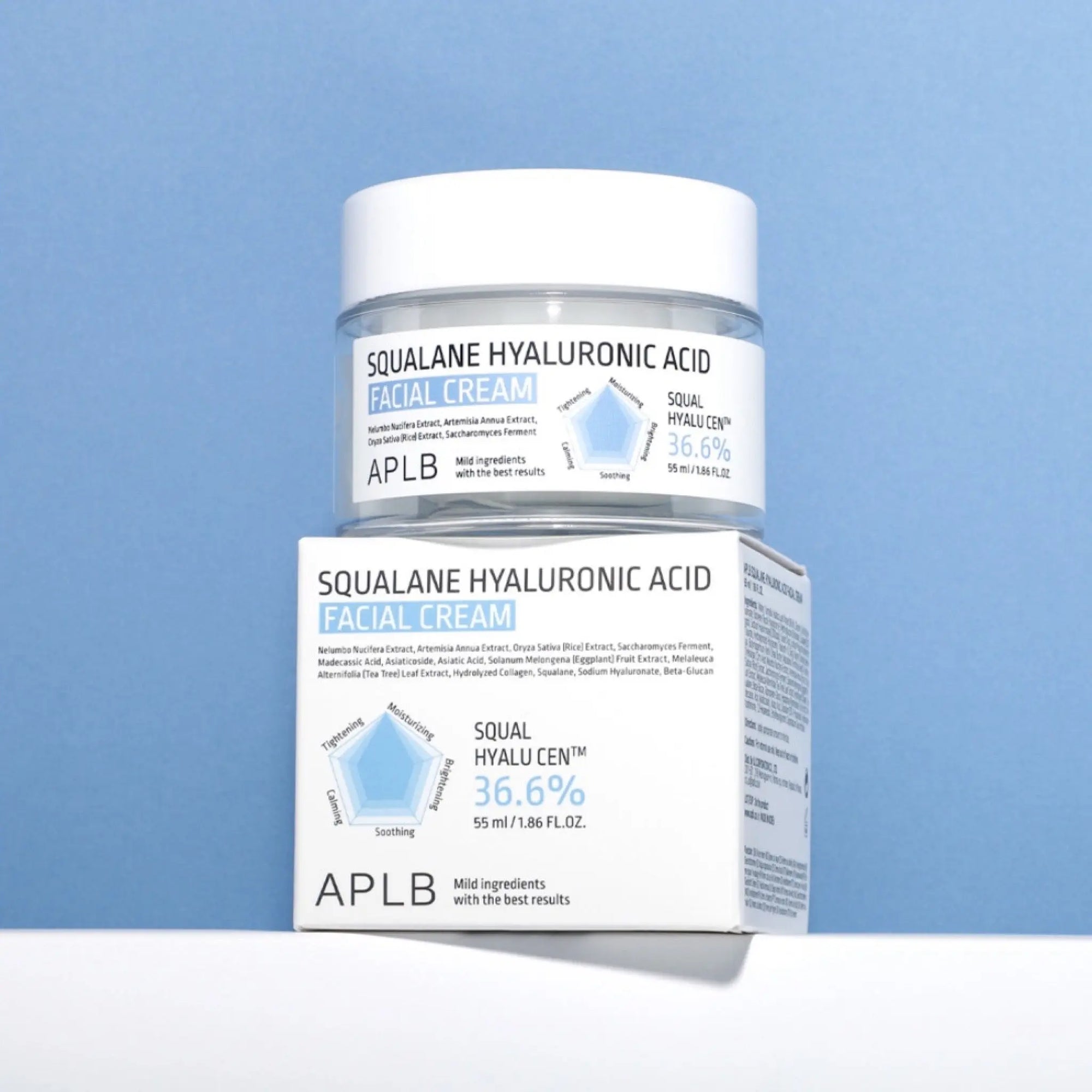 APLB - Squalane Hyaluronic Acid Facial Cream 55mL APLB