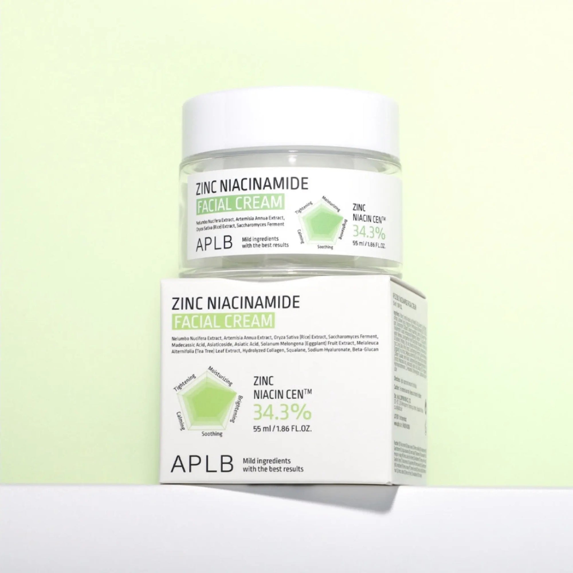 APLB - Zinc Niacinamide Facial Cream 55mL APLB