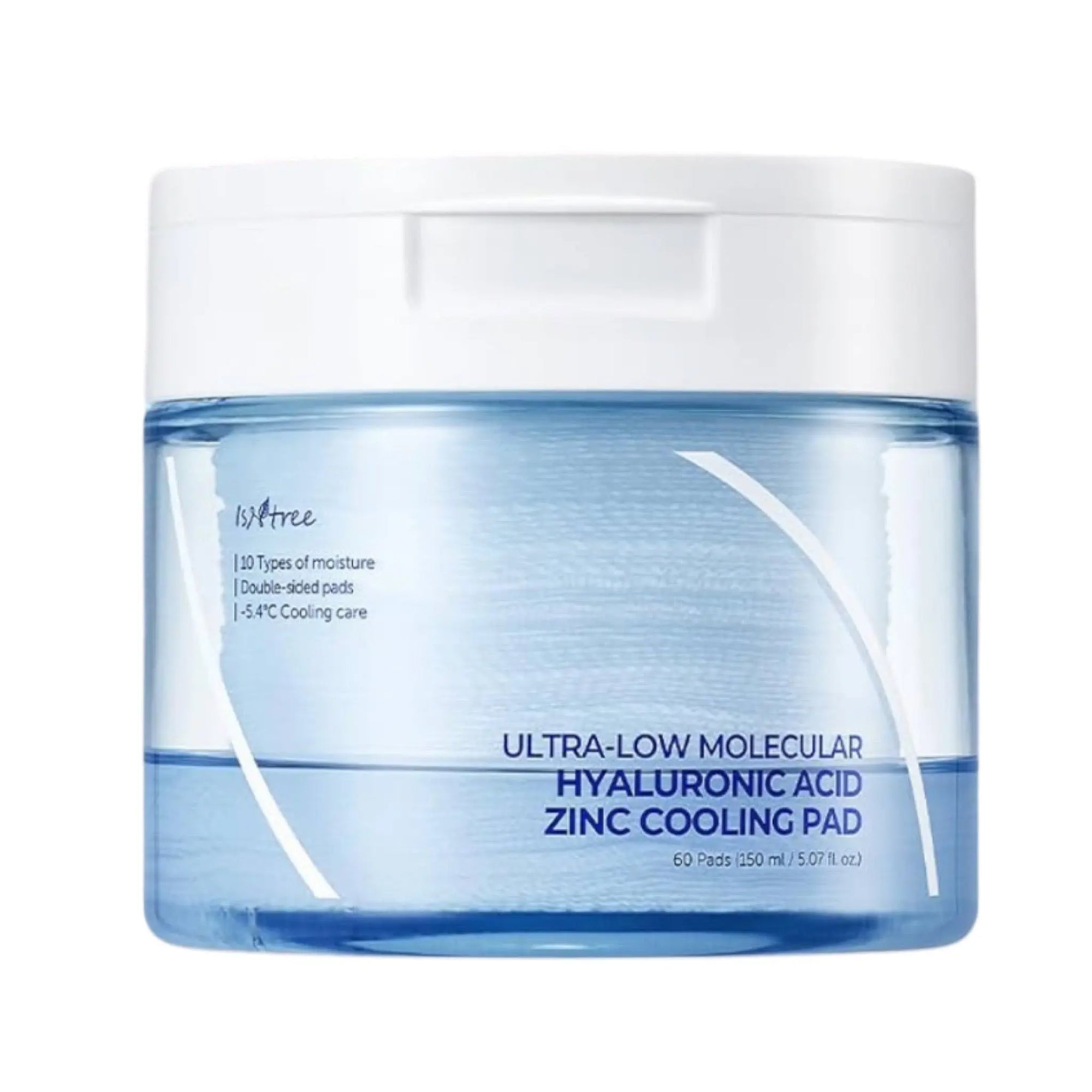 Isntree - Ultra-Low Molecular Hyaluronic Acid Zinc Cooling Pad 150mL Isntree