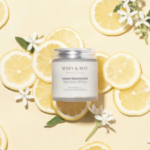 Mary & May - Lemon Niacinamide Glow Wash off Pack 125g Mary & May