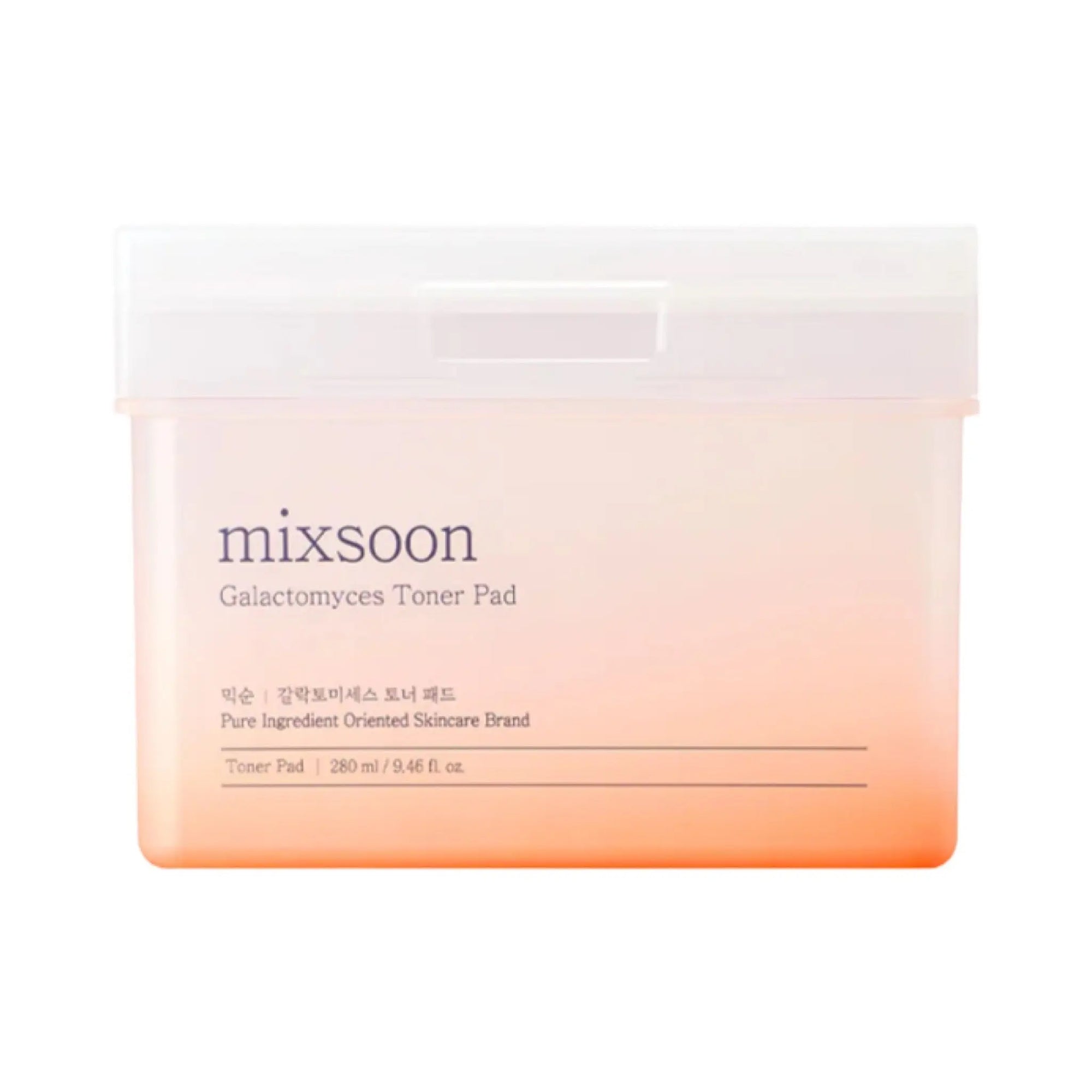 Mixsoon - Galactomyces Toner Pad (60 Sheets) 280mL Mixsoon