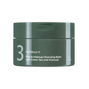 [Numbuzin] No.3 Pore & Makeup Cleansing Balm with Creen Tea and Charcoal 85g WanderShop