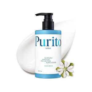[PURITO SEOUL] Luminous Moisture Shea Butter Body Lotion Ocean Breeze 300ml Purito