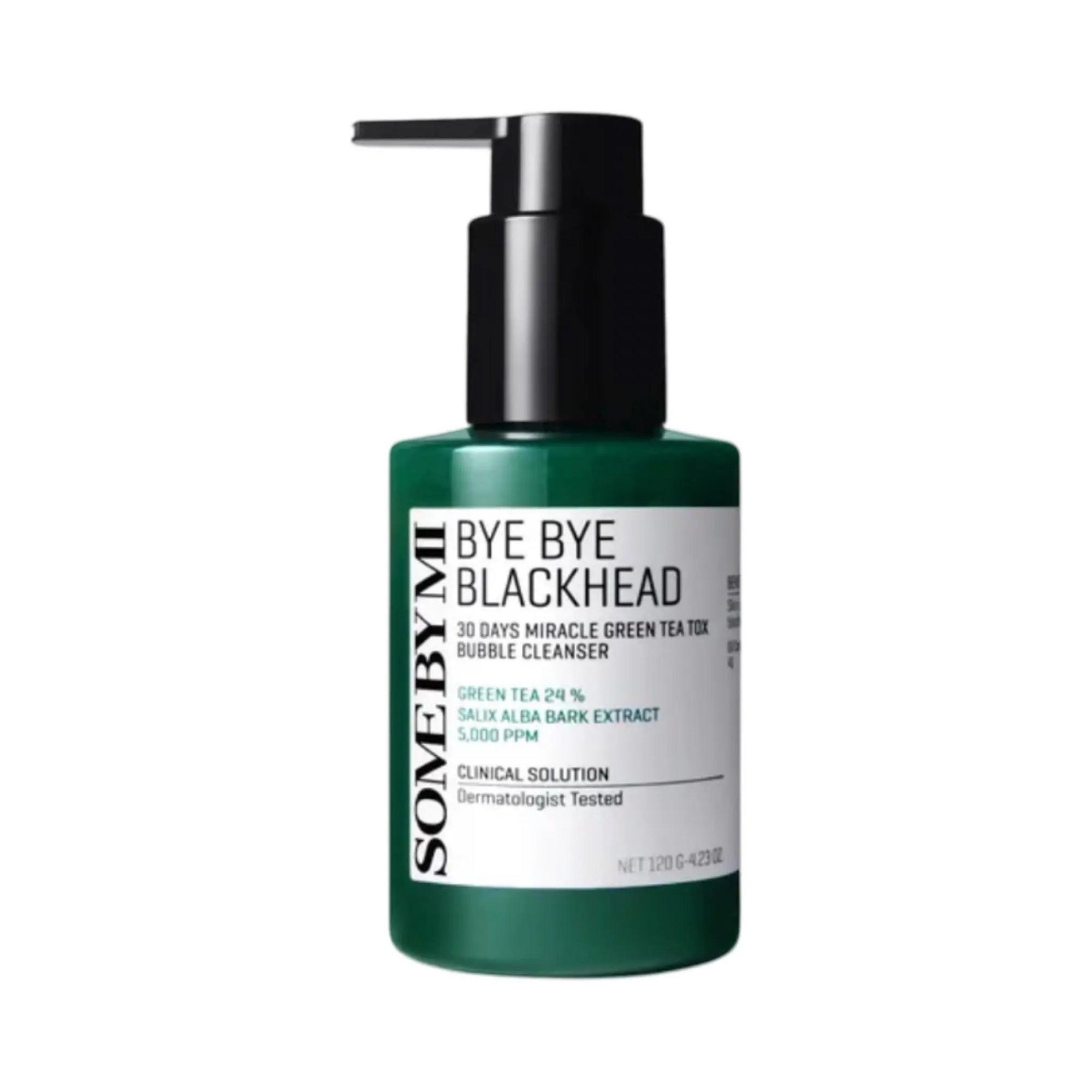 Some By Mi - Bye Bye Blackhead 30 Days Green Tea Tox Bubble Cleanser 120g Some By Mi