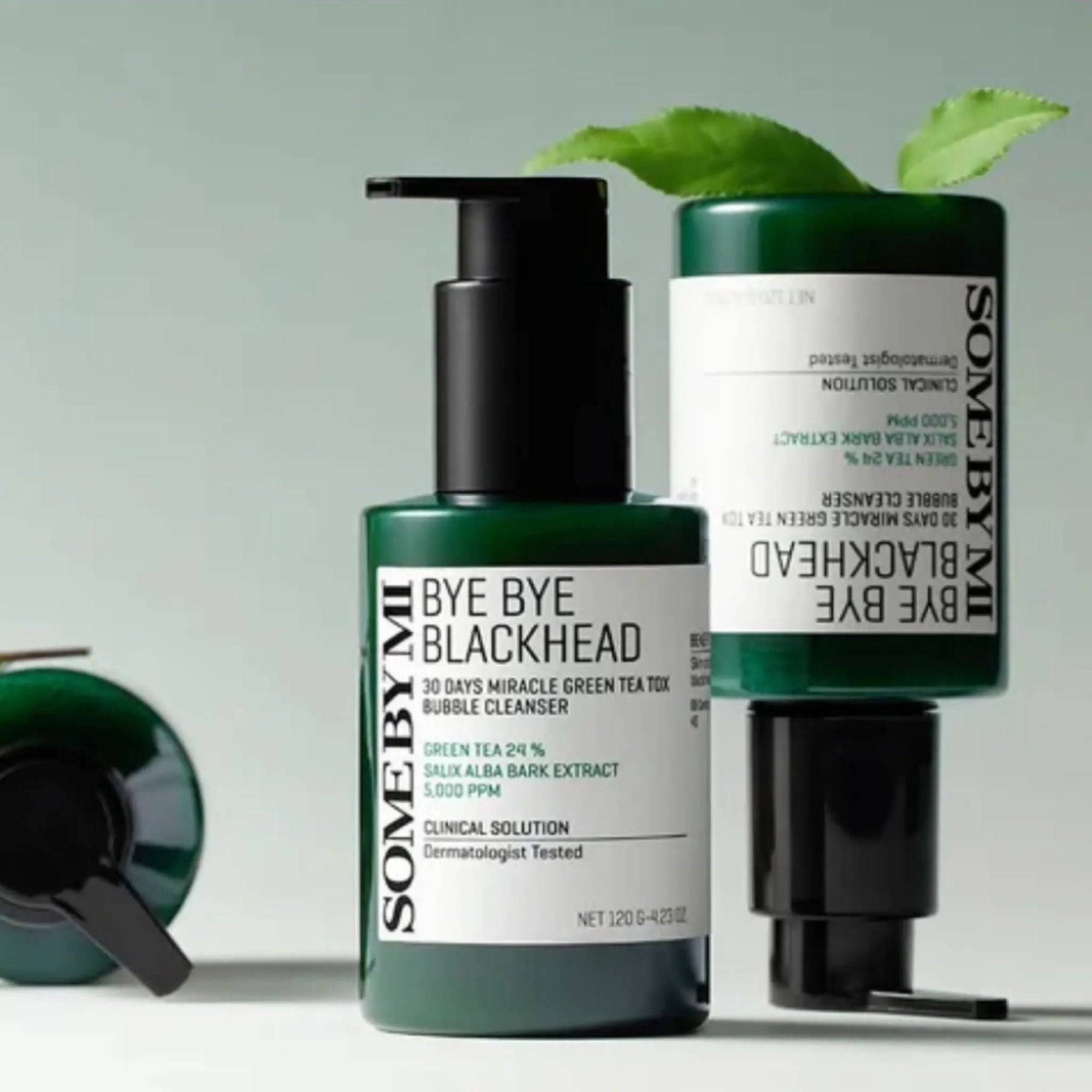 Some By Mi - Bye Bye Blackhead 30 Days Green Tea Tox Bubble Cleanser 120g Some By Mi
