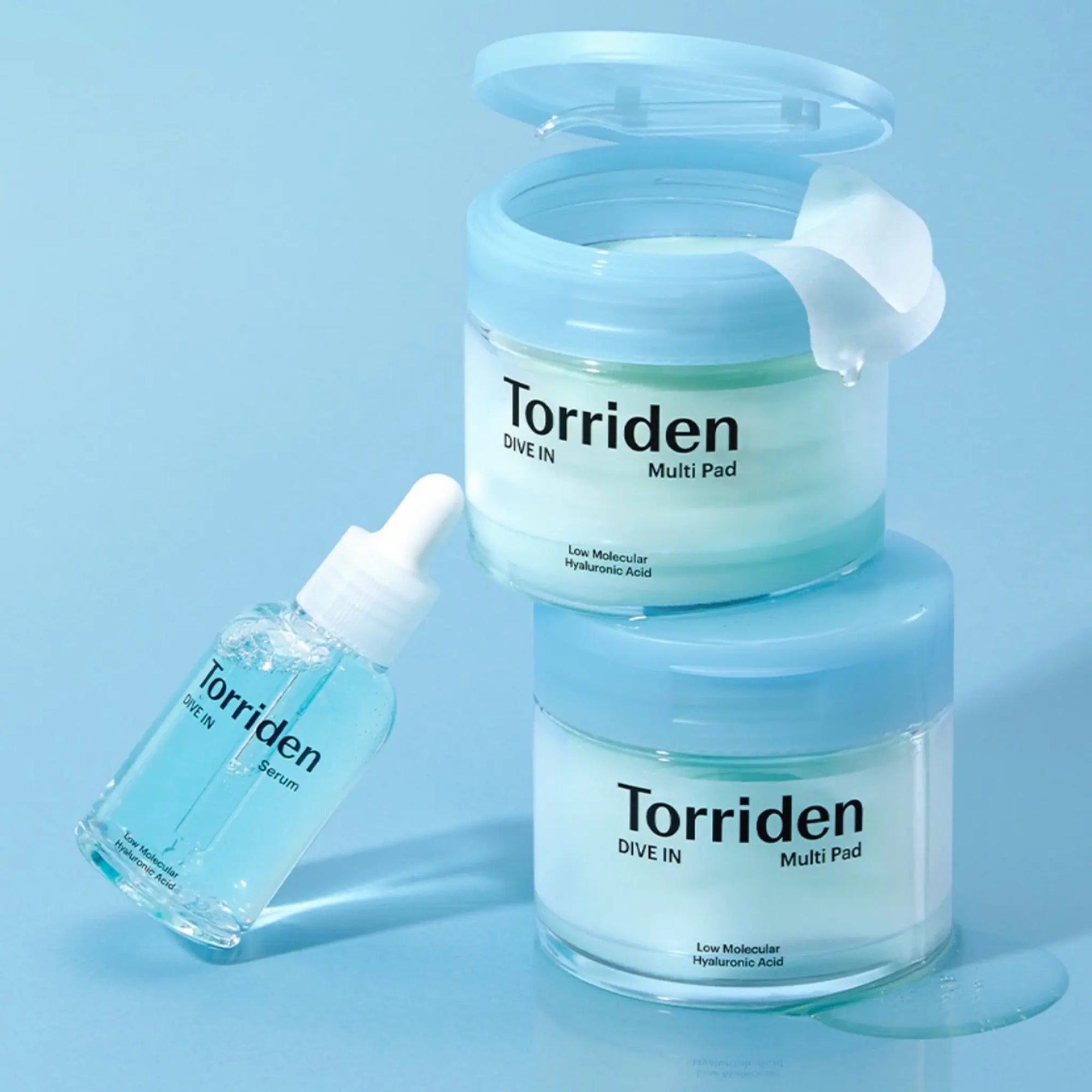 Torriden - Dive-in Low Molecule Hyaluronic acid Multi Pad (80ea) Torriden